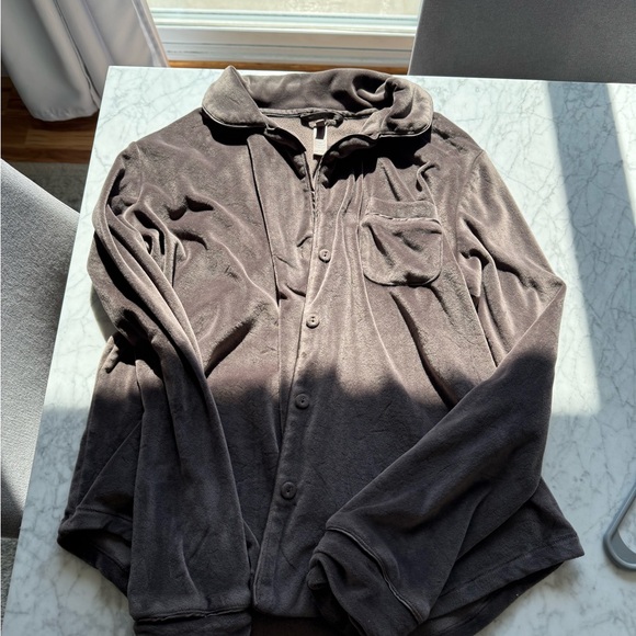 SKIMS Other - SKIMS chocolate brown Button-Up Pajama Top